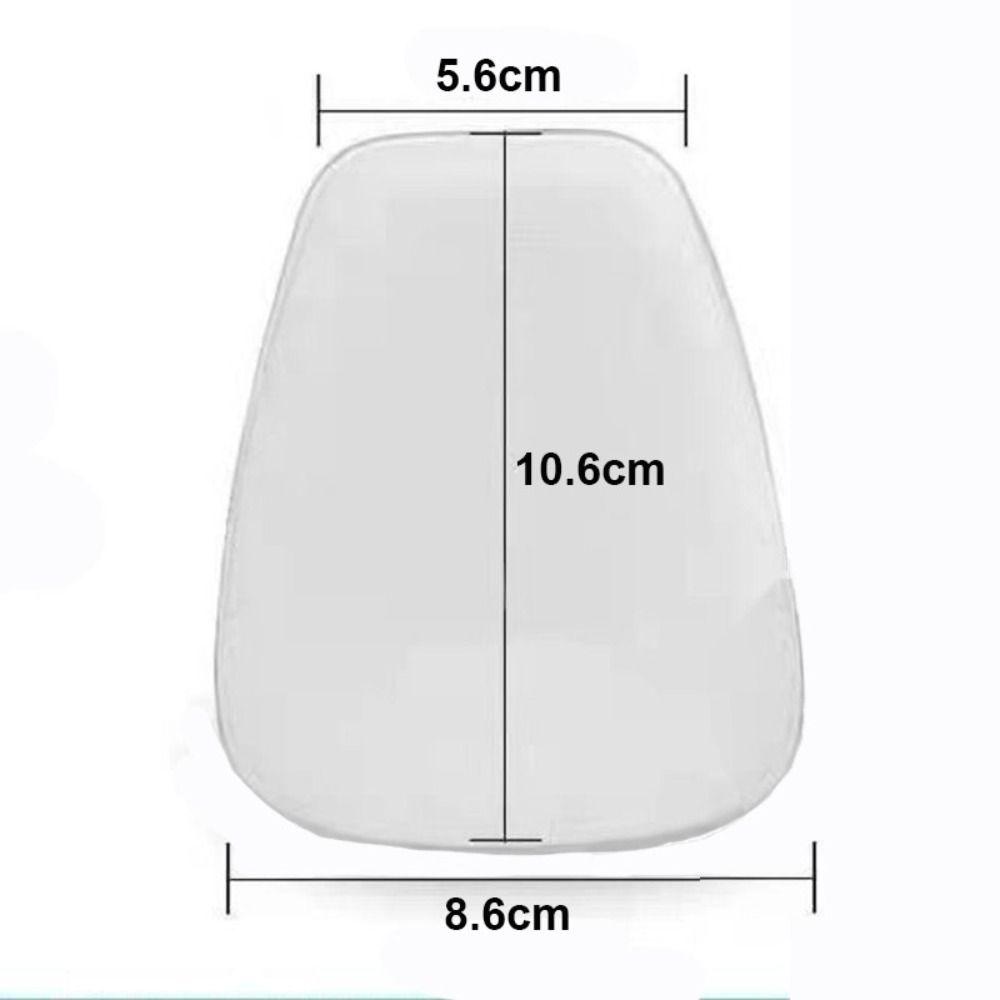 SLICELLIFE 10 / 20 / 50 CÁI Bộ lọc chống bụi Cotton, Phụ kiện phòng độc màu trắng Miếng đệm chống bụi, Đồ dùng công nghiệp chống mùi Miếng đệm bông bụi bông cho 5N11CN 3701CN