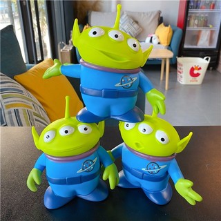 3 Cái / bộ Đồ Chơi Juguete 3 Mắt Alien Kid Toy 13cm