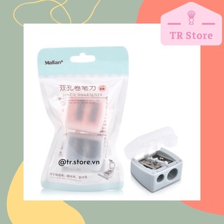 Bộ 2 chuốt đôi chuyên dụng dành cho chì kẻ chân mày và chì kẻ môi trang điểm