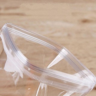 [Vận Chuyển Nhanh] GILDEDHOMIN 100 Chiếc Túi Tự Niêm Phong Trong Suốt Quà Tặng Bao Bì Túi Bảo Quản Vòng Cổ Vòng Tay Nhựa PVC