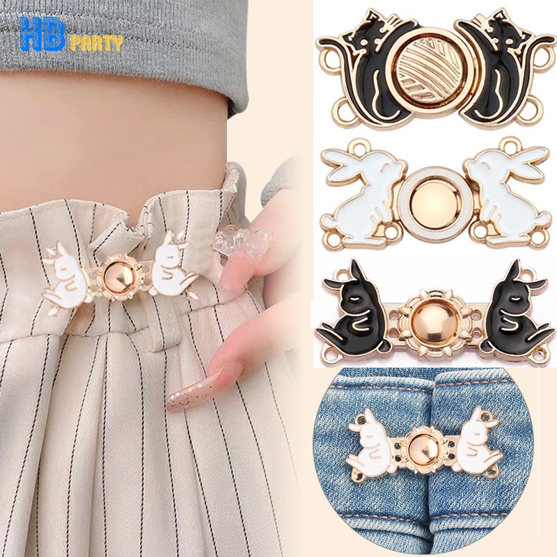 Nút Kim Loại Gắn Quần Jean Có Thể Tháo Rời Tiện Dụng DIY