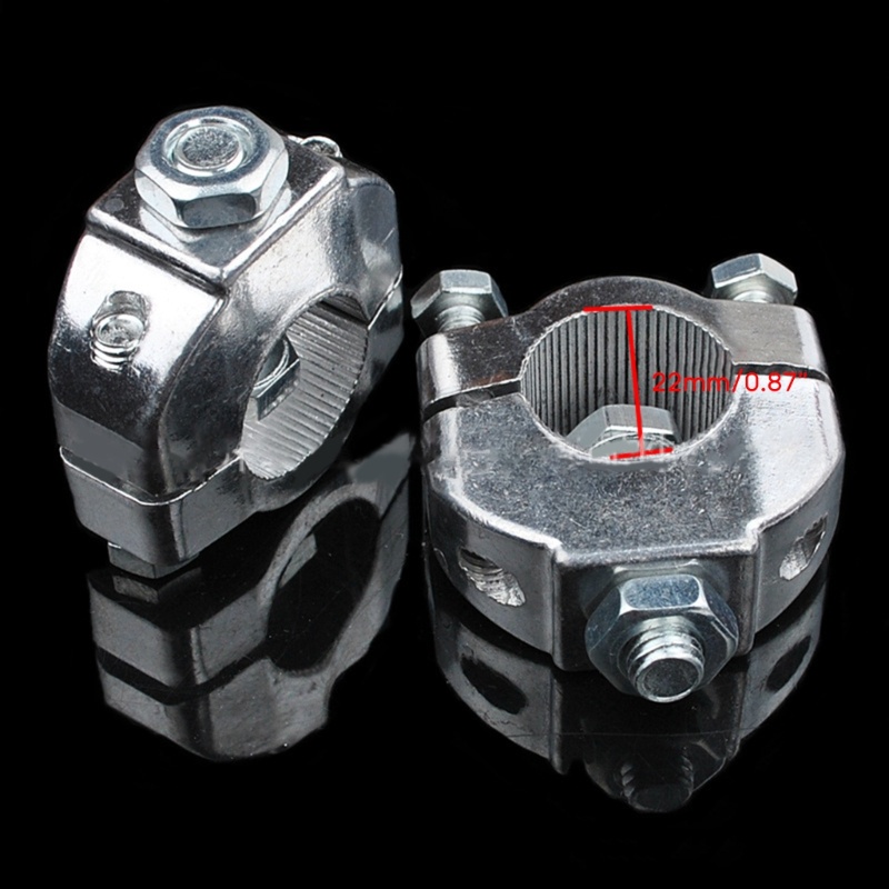 1 Cặp Kẹp Nâng Ghi Đông Xe Máy ATV Bằng Nhôm