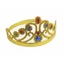 CORALTIDE Vương miện nam Halloween King Trang phục Phụ kiện Trang sức Vương miện công chúa
