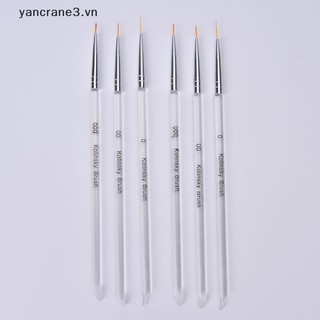 Bộ 3 Cọ Vẽ Trang Trí Móng Tay Nghệ Thuật DIY yancrane3.vn