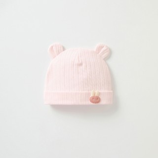 De Mũ cotton Nhẹ In Họa Tiết Tai Gấu Bằng cotton Cho Bé Sơ Sinh