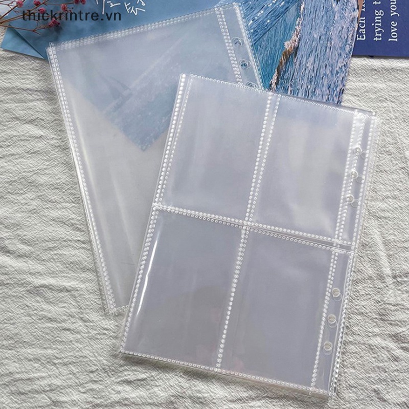 Vỏ Bọc Album Ảnh Trong Suốt Khổ A5 1P 2P 4P