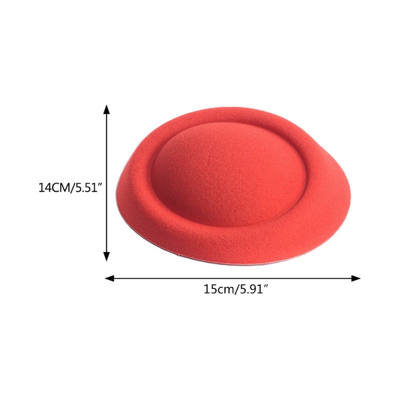Wellb Fascinator Mũ Diy Millinery Diy Hair Pillbox Fascinator Bases Mini Top Mũ