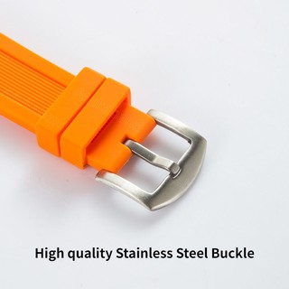 Dây Đồng Hồ Đeo Tay Silicon Cao Su Tháo Gỡ Nhanh Chống Nước 20mm 22mm Cho Seiko SKX007