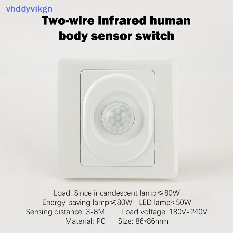 Đèn LED cảm biến chuyển động hồng ngoại thông minh AC 220V