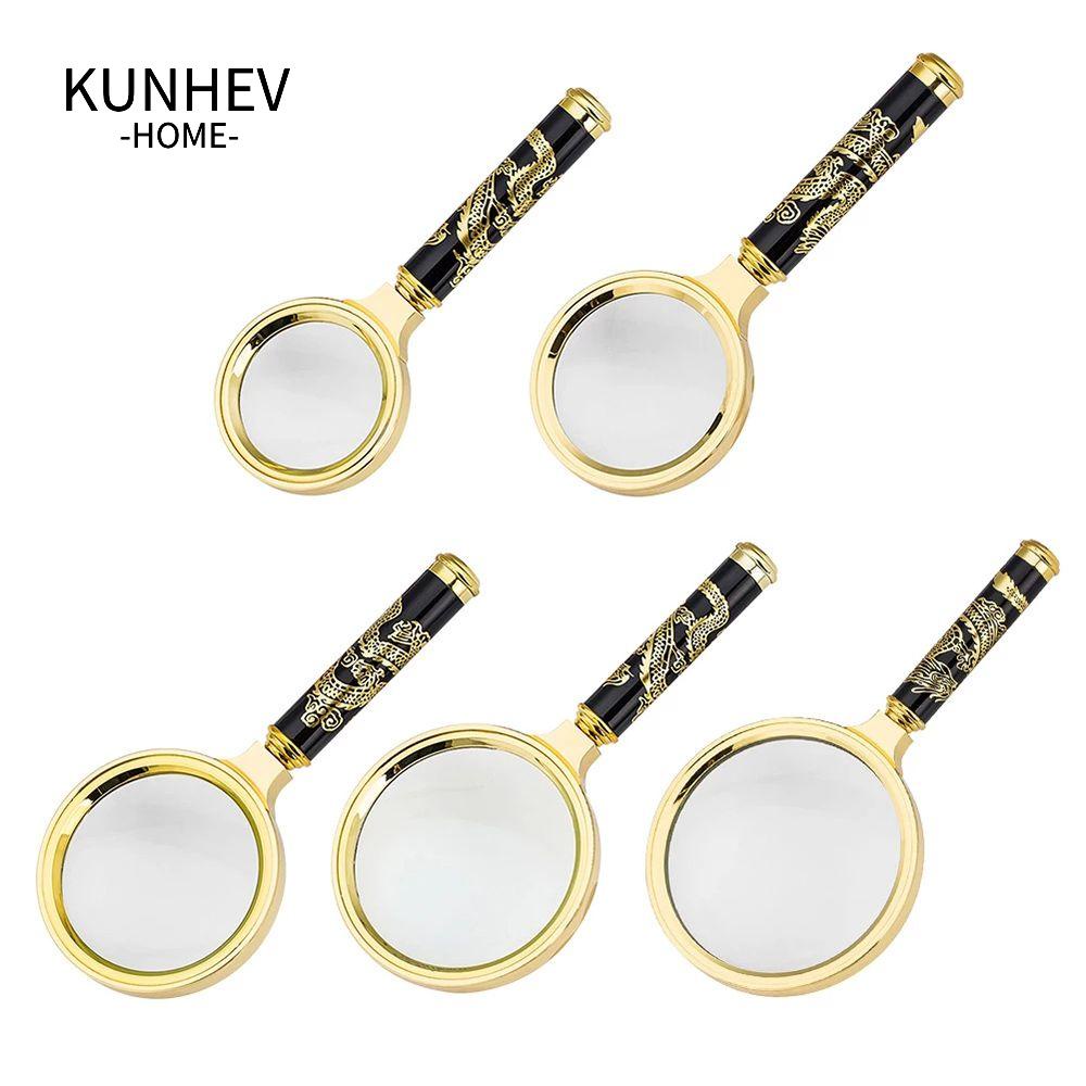 KUNHEV Kính Lúp Đọc Sách Phóng Đại 10X HD Chuyên Dụng