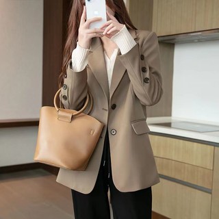 Áo Khoác Dáng Rộng Phong Cách Hàn Quốc Thời Trang Xuân Thu 2022 Mới Cho Nữ