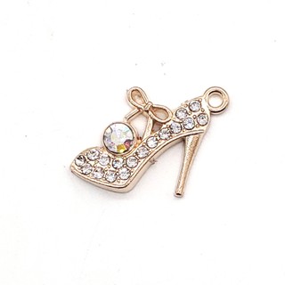 Giày Quyến Rũ Kim Loại Bling Dây Xích Giày Trang Trí Nữ Hoàng Phụ Kiện Cho Dây Đeo Tay Pha Lê Kim Cương Trang Sức Cô Gái Quà Tặng