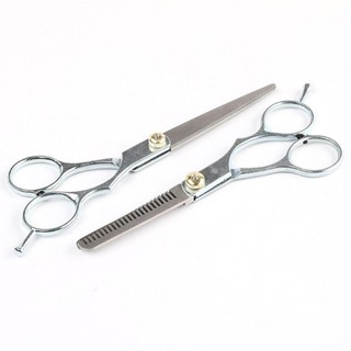 Kéo cắt tóc MARBLEM, Kéo cắt tóc mỏng 6.0 Inch, Salon cắt tóc bằng thép không gỉ chuyên nghiệp Kéo cắt tóc bạc Cửa hàng cắt tóc