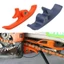 Thanh trượt xích xe máy YRBWD, Hướng dẫn trượt phuộc phẳng tân trang 11 * 3,5 * 2cm, Phụ kiện sửa đổi bền bỉ Motorcross Moped PU Chain Slider Guide cho KTM / SXF Universal