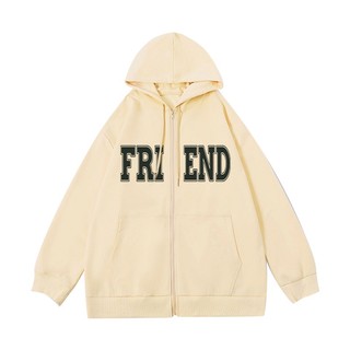 Áo khoác nữ mùa xuân và mùa thu oversize hiphop FRIEND