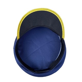 HIK Xanh Mũ Cảnh Sát Cho Trẻ Em Vai Trò Chơi Halloween Đảng Cosplay Mũ Cảnh Sát Sân Khấu Biểu Diễn Đạo Cụ Mũ Sân Khấu Mũ Mũ Mũ