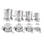 Cốc có thể gập lại CAST Di động có móc khóa Cốc cà phê du lịch