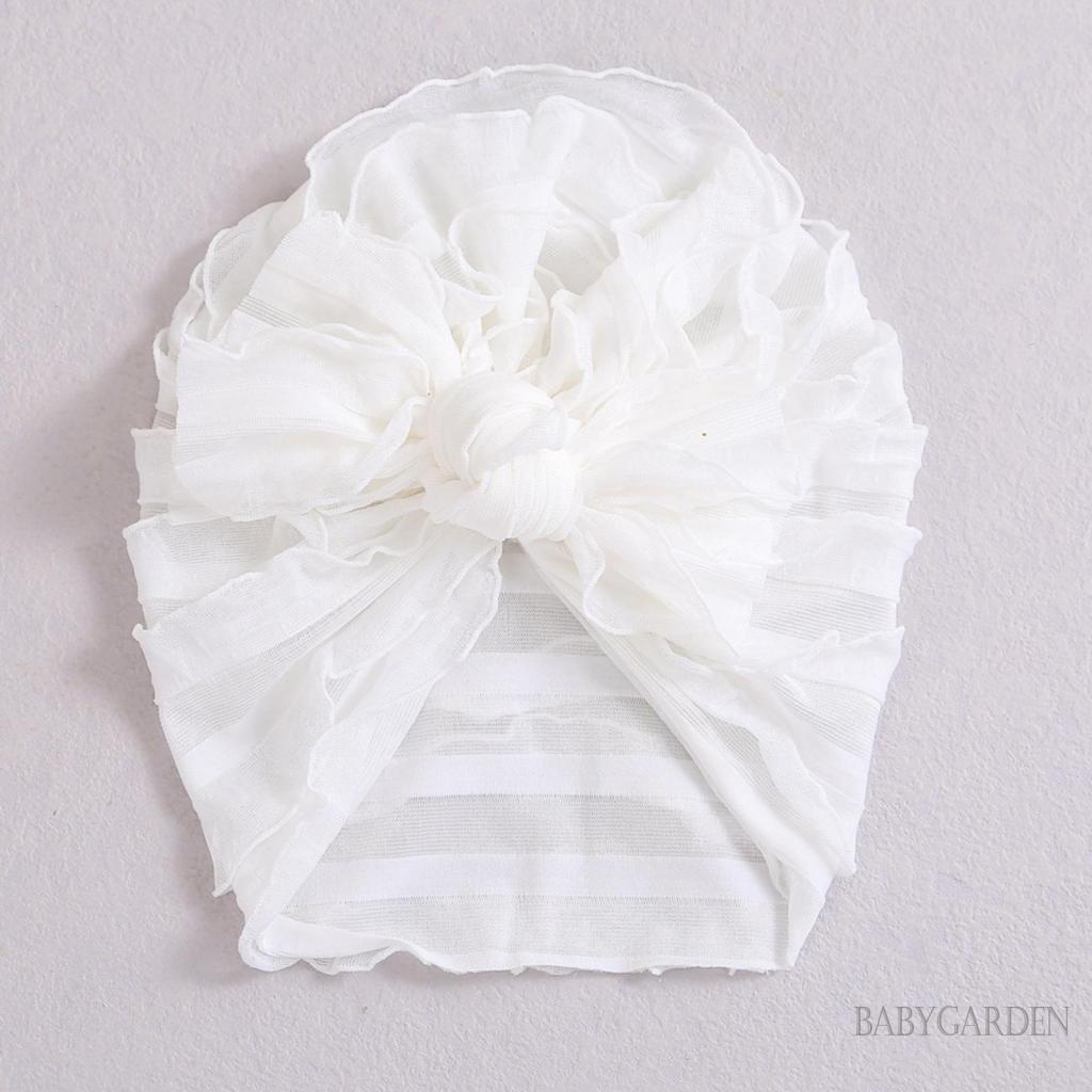 Mũ Turban Thắt Nút Thoáng Khí Thời Trang Mùa Hè Cho Bé Gái