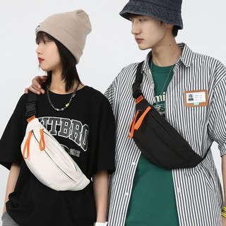 Túi đeo chéo ngực PIERRE LOUES bằng nylon chống nước thiết kế đơn giản thời trang cho nam nữ