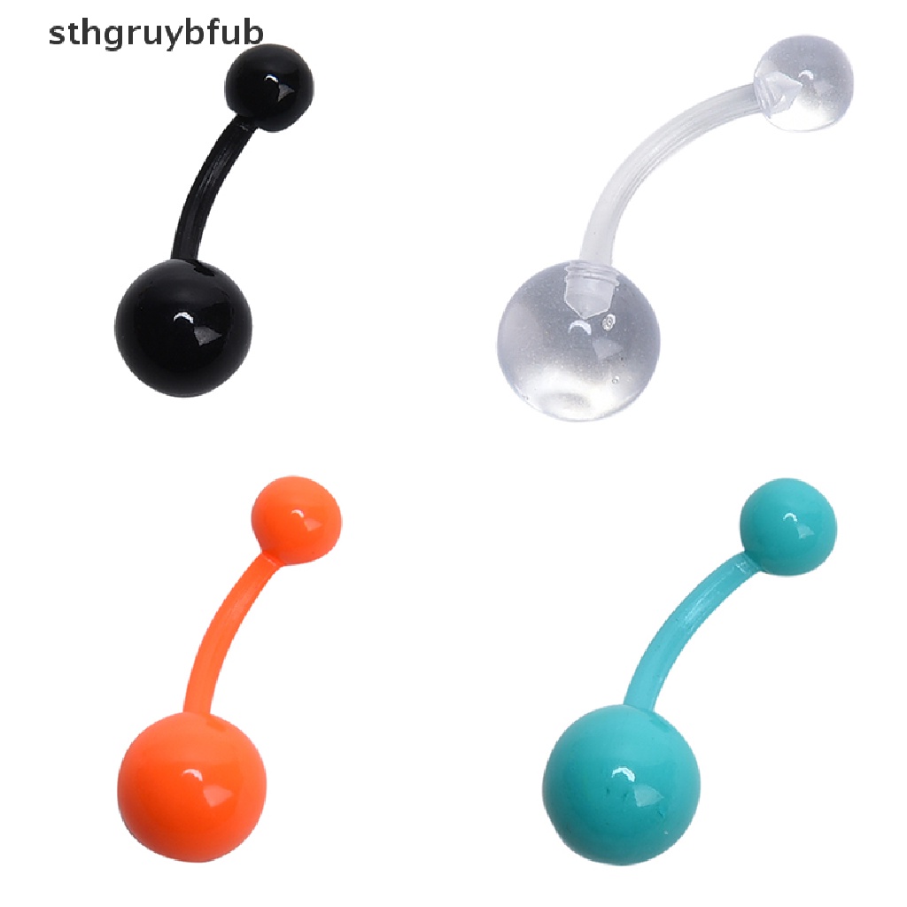 Set 12 Khuyên Rốn Dạng Thanh Tạ Linh Hoạt