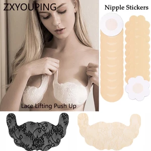 ZXYOUPING miếng dán ngực-Miếng Dán Nâng Ngực Bằng Silicone Vô Hình Cho Nữ-dán ngực-dán ti nâng ngực