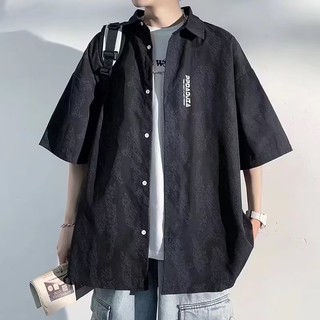 Áo Sơ Mi ESEA 2023 Tay Ngắn Đơn Giản Thời Trang Thường Ngày Cho Nam Và Nữ