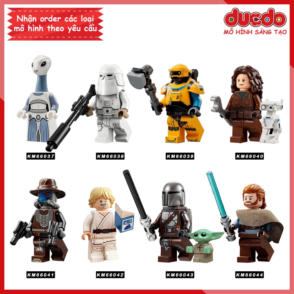 Minifigures các nhân vật trong Star Wars tuyệt đẹp Đồ chơi Lắp ghép