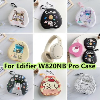[imamura] Dành cho hộp đựng tai nghe Edifier W820NB Pro Phim hoạt hình sáng tạo Totoro cho Edifier W820NB Pro Tai nghe Earpads Hộp đựng túi đựng tai nghe