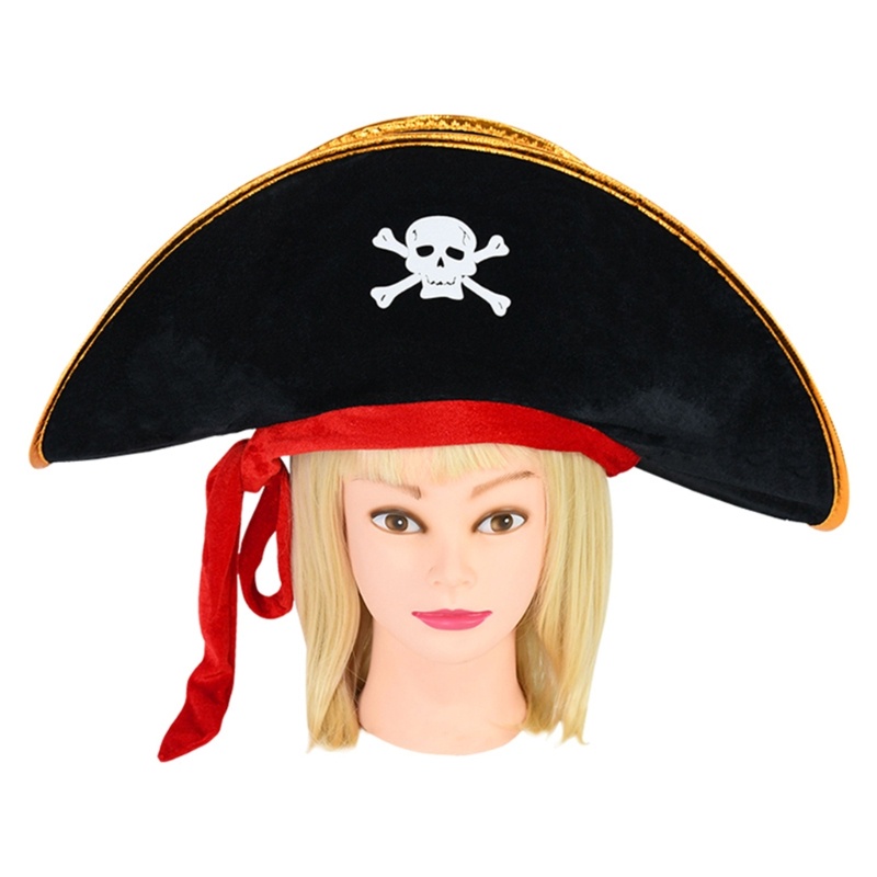 Bầu trời Halloween Đảng Tricorn Mũ Đảng Hóa Trang Đảng Phụ Kiện Cosplay Cho Tiệc Halloween Mũ Hóa Trang