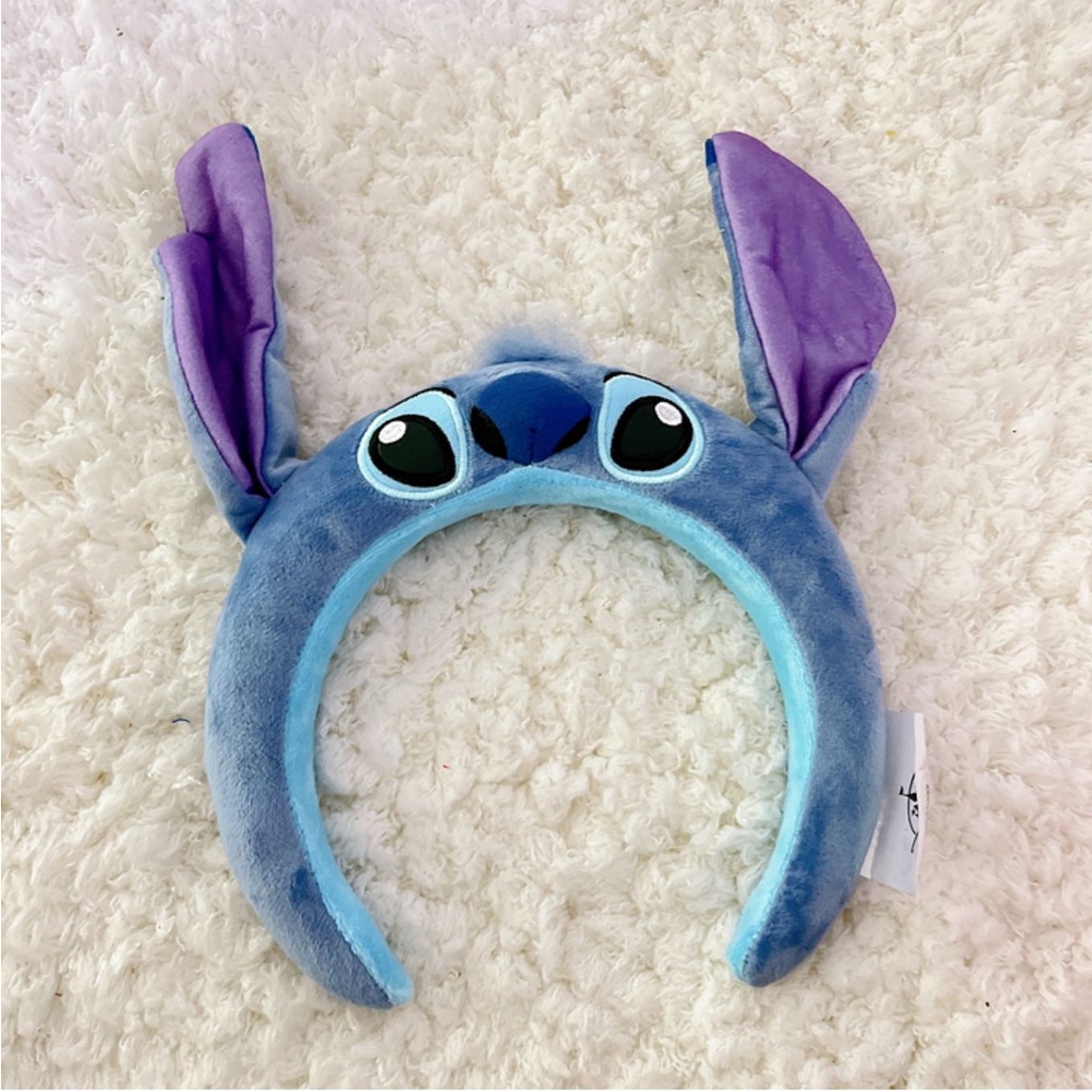 Băng Đô Quấn Tóc Hoạt Hình Stitch Dễ Thương, Sang Trọng và Cá Tính cho Cô Gái