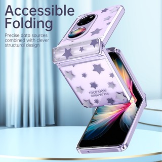 Ốp Điện Thoại Họa Tiết Ngôi Sao Có Túi Chống Sốc Cho Huawei P50 Huawei Pocket S 5G