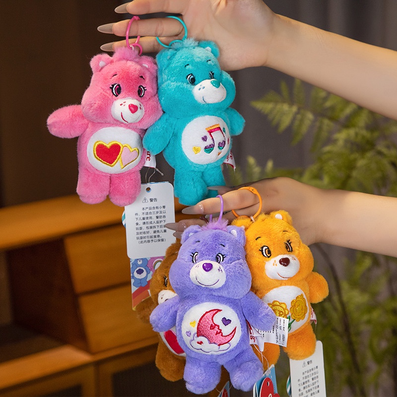 Rytanda Care Bear Plush Toy Care Bears Plushie Animals Plush Doll Toys Gấu Nhồi Bông Mềm Mại Treo Móc Khóa Trang Trí Xe Hơi