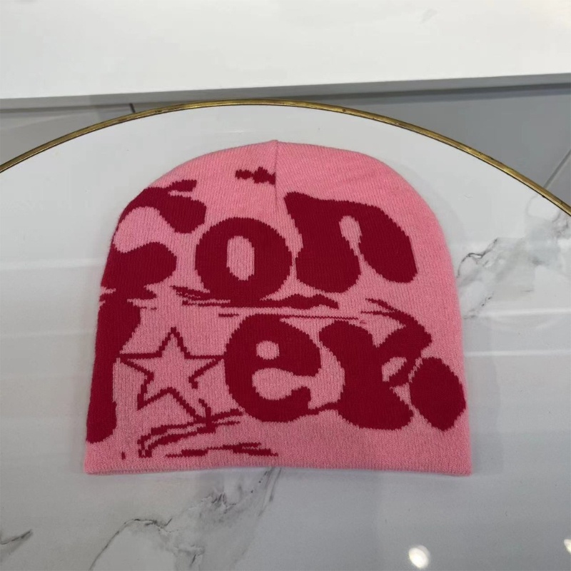 Fine Y2k Beanie Hat Nam Nữ Mũ Mùa Đông Hip-Hop Trang Phục Đạo Cụ Đầu Lâu Mũ