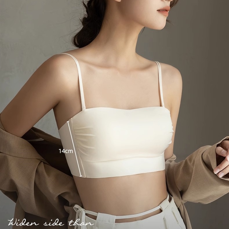 Áo Lót Nâng Ngực Không Gọng Không Đường May 5 Màu Tùy Chọn Cho Nữ