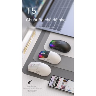 Chuột Không Dây rgb x5 3 Chế Độ Đèn Led Dùng Để Chơi Game [lzf0630]