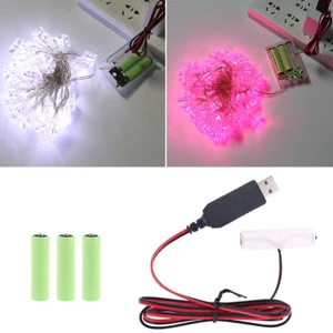 ONE Bộ chuyển đổi pin sạc giả có thể tháo rời thay thế dây cáp nguồn USB
