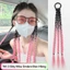 Tóc Giả Tết Dây Cột Gồm 3 Dây Tết Màu OMBRE (giá 1 bên) Phong Cách Hàn Quốc QiQiShop