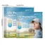 VVDZA 5 Cái / hộp Miếng Dán Mặt UV, Miếng Dán Chống Nắng Fresh Jelly Golf, Miếng Dán Kem Chống Nắng Dưỡng Ẩm Gel Mắt Hoạt Động Ngoài Trời