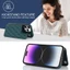 Ví Sang Trọng Khe Cắm Thẻ Bao Da Cho iPhone 17 Pro MAX 16 Plus Từ PU Flip Holder Vỏ Silicon Chống Sốc 15 Pro MAX 17 Air