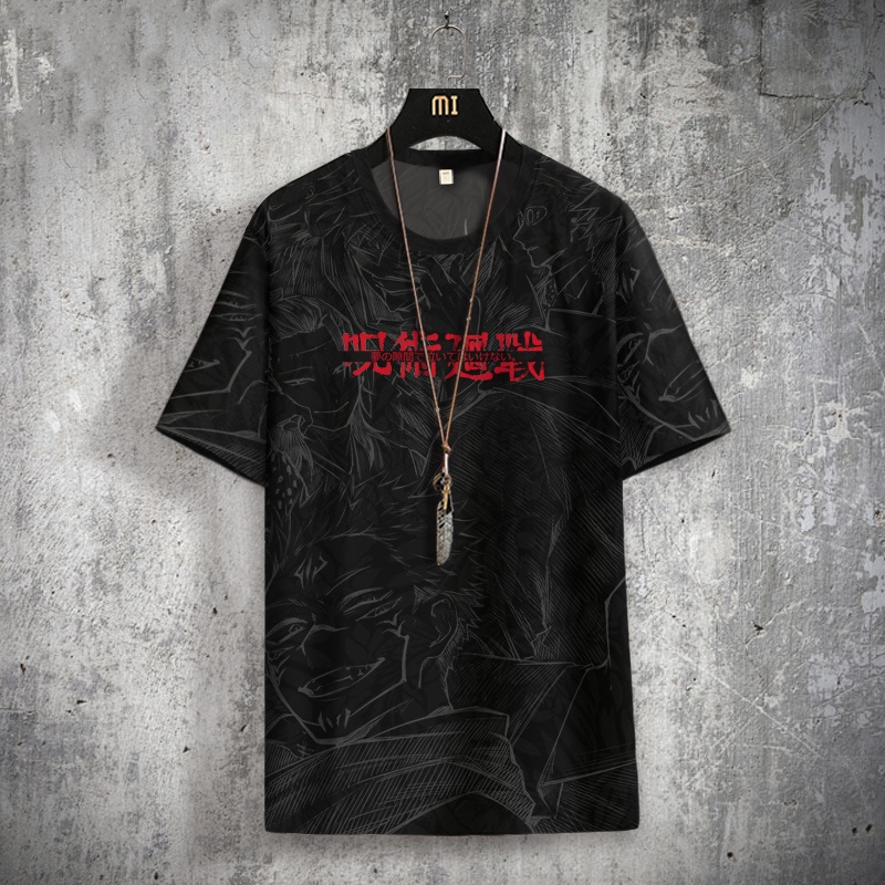 SY3 Jujutsu Kaisen Anime 3D Áo Thun Unisex Cosplay Gojo Satoru Tee Cho Trẻ Em Người Lớn Tay Ngắn Hàng Đầu Đồ Họa Áo Sơ Mi Thường Ngày