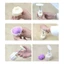 Cc Snow Lotus Flower Cookie Tem Máy Làm Bánh Trung Thu Lễ Hội Bánh Ngọt Dụng Cụ