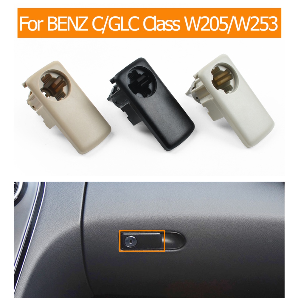 Poignée De Porte Intérieure Pour Mercedes Classe C W203 - Noir - Avant Droit