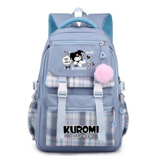 Gc2 Sanrio Kuromi Ba Lô Dành Cho Nữ Sinh Viên Dung Tích Lớn Chống Thấm Nước Thoáng Khí In Túi Cá Tính Thời Trang