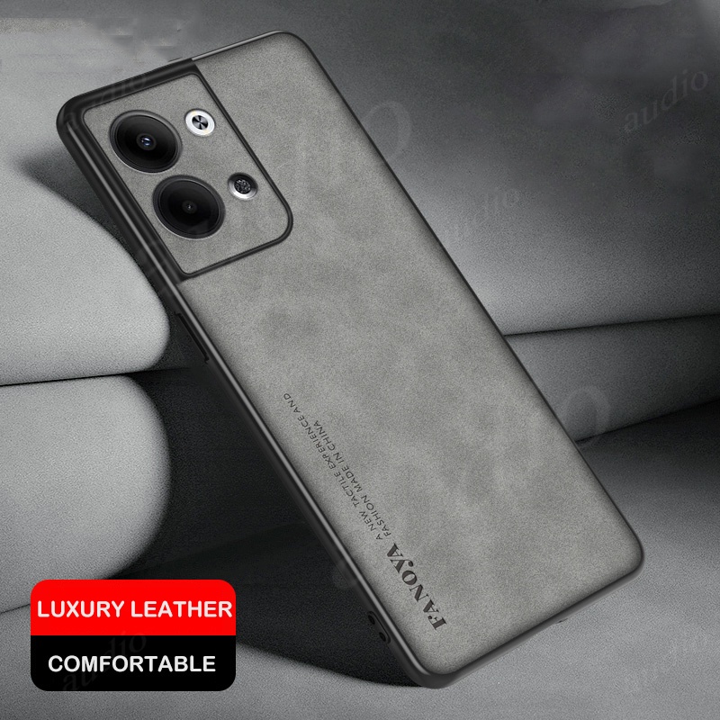 Ốp Điện Thoại Da Cừu Có Đế Cho OPPO Reno 9 Pro Plus + Reno9Pro 5G 2023 OPPO Reno9 Reno8 Reno7 Pro Plus Reno8Pro Reno7Pro