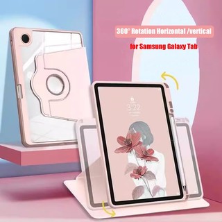 360° Bao Da Máy Tính Bảng Bằng acrylic Cho samsung galaxy tab a9 plus s9 fe s9 s8 s7 11 a8 10.5 s6 lite 10.4 a9 a7 lite 8.7