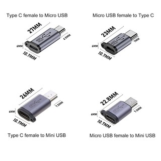 Dusur Dây Cáp Hợp Kim Nhôm 18w 480m Chuyển Đổi Từ Giác Cắm type-c Sang Cổng micro usb