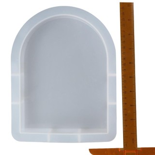 [Giao hàng từ Việt Nam] Khuôn silicon NETDWELL, khuôn nhựa Epoxy sâu hình vòm lớn, khuôn đúc nhựa, quà tặng lễ tình nhân