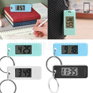 Đồng Hồ Điện Tử Kỹ Thuật Số Mini Dạng Móc Khóa Balo Thời Trang Đơn Giản
