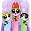 GN The Powerpuff Girls hoạt hình dễ thương váy cosplay colth cho trẻ em bé gái váy một mảnh đồ ngủ mặc giải trí NG