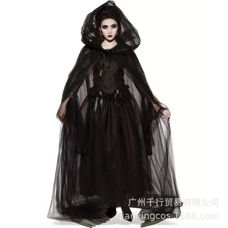 Trang Phục Hóa Trang halloween Nhân Vật Phù Thủy Ma Cà Rồng Kinh Dị Năm 2023